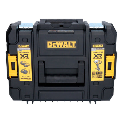 Llave de impacto a batería DeWalt DCF 892 P1T 18 V 813 Nm 1/2" sin escobillas + 1x batería 5,0 Ah + cargador + TSTAK