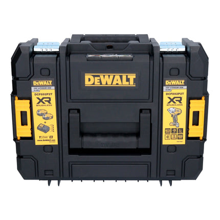 DeWalt DCF 892 NT 18 V 813 Nm 1/2'' Avvitatore a impulsi senza spazzole + 1x batteria Powerstack 5,0 Ah + TSTAK - senza caricabatterie