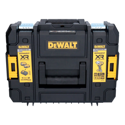DeWalt DCF 892 H1T Clé à choc 18 V 813 Nm 1/2'' Brushless + 1x batterie Powerstack 5,0 Ah + chargeur + TSTAK