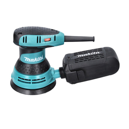 Makita BO 5031 Szlifierka oscylacyjna 300 W 125 mm + 50x papier ścierny K80 + Makpac