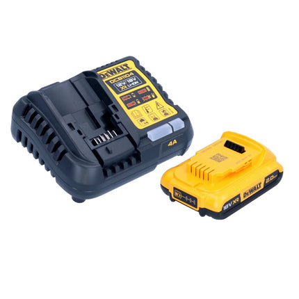 DeWalt DCB 1104 D1 set de arranque con batería 12 V / 18 V 1x batería 2,0 Ah + cargador DCB 1104