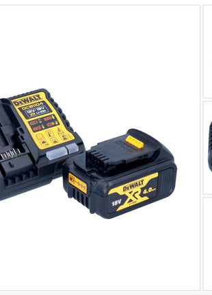 Zestaw startowy akumulatorów DeWalt DCB 1104 M1 12 V / 18 V 1x akumulator 4,0 Ah + ładowarka DCB 1104