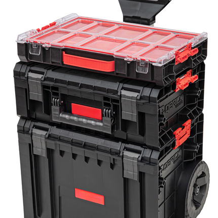 Toolbrothers RHINO L Set 4 ECO Workshop Set + L Cart + L Coffre à outils Basic + L Organizer Hauteur M Boîtes 450 x 390 x 690 mm 45 l IP54