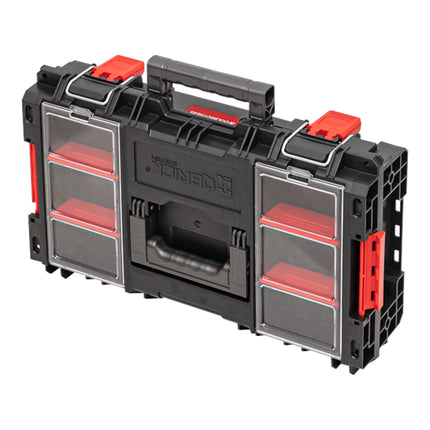 Toolbrothers RHINO XL walizka narzędziowa ECO Comfort+ wysokość M 13,5 l IP66 z wyjmowanymi przegrodami + pudełka