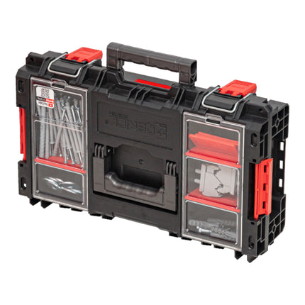 Toolbrothers RHINO XL walizka narzędziowa ECO Comfort+ wysokość M 13,5 l IP66 z wyjmowanymi przegrodami + pudełka