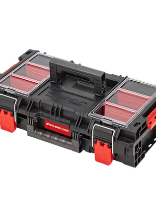 Toolbrothers Maleta de herramientas RHINO XL ECO Comfort+ 535 x 327 x 141 mm 13,5 l apilable IP66