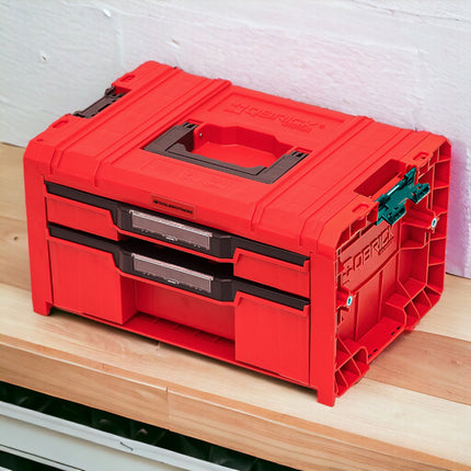 Toolbrothers RHINO L Drawer 2 ULTRA Organize+ con due cassetti + scatole IP54