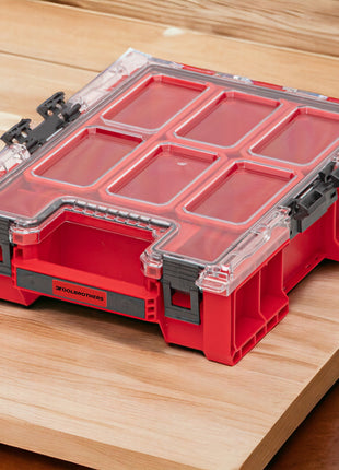 Toolbrothers RHINO XXL Organizer ULTRA Height M Plus Skrzynki 364 x 264 x 106 mm 4 l możliwość sztaplowania IP66