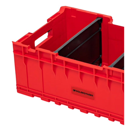 Toolbrothers RHINO XXL Skrzynka narzędziowa ULTRA Custom 35 l z możliwością sztaplowania i wyjmowanymi przegrodami
