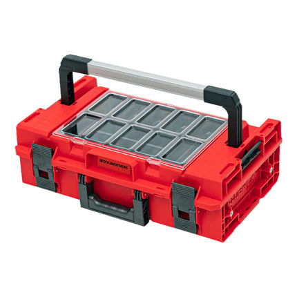 Toolbrothers RHINO XXL walizka narzędziowa ULTRA Handling+ wysokość M 15,4 l IP66 z wyjmowanymi przegrodami + pudełka