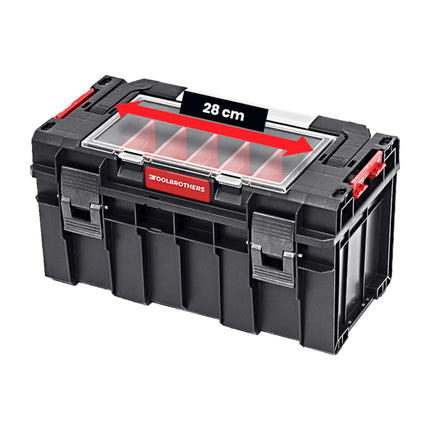 Toolbrothers RHINO Slim Werkzeugkoffer ECO Handling+ Compact Edition 14 l IP54