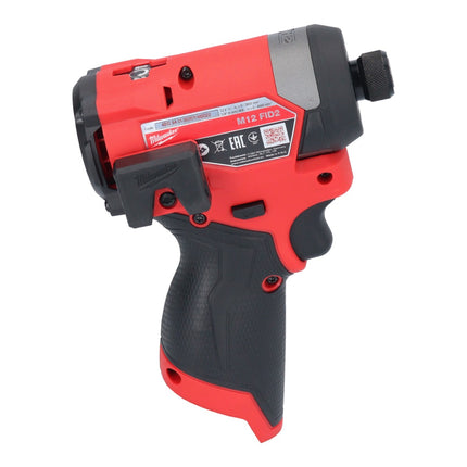 Milwaukee M12 FID2-0 Akumulatorowy klucz udarowy 12 V 170 Nm 1/4" bezszczotkowy Solo ( 4933479876 ) - bez akumulatora, bez ładowarki