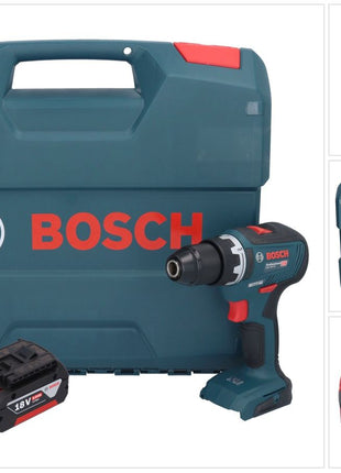 Bosch GSR 18V-55 Professional cordless drill driver 18 V 55 Nm brushless + 1x rechargeable battery 5.0 Ah + L-case - without charger