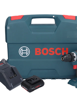 Bosch GSR 18V-55 Profesjonalna akumulatorowa wiertarko-wkrętarka 18 V 55 Nm bezszczotkowa + 1x akumulator ProCORE 4,0 Ah + ładowarka + walizka L