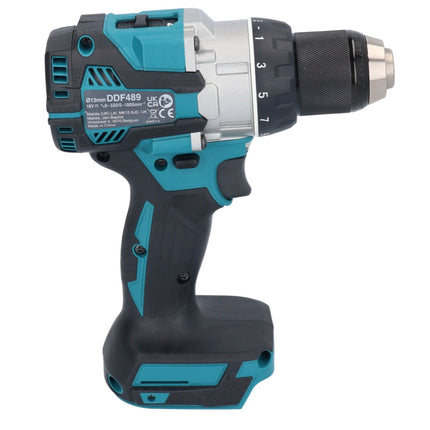 Makita DDF 489 Z akumulatorowa wiertarko-wkrętarka 18 V 73 Nm bezszczotkowa solo - bez akumulatora, bez ładowarki