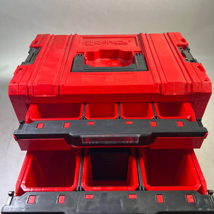 Qbrick System PRO Drawer 2 Toolbox 2 0 Expert RED ULTRA HD Werkzeugkoffer 450 x 310 x 244 mm 14 l Beschaeftigt 2 - toolbrothers