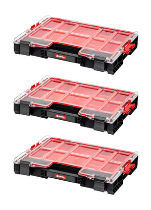 Qbrick System 3x PRO 200 Organizer 452 x 358 x 79 mm 6 l stapelbar IP54