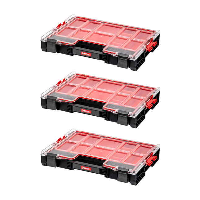 Qbrick System 3x PRO 200 Organizer 452 x 358 x 79 mm 6 L stackable IP54
