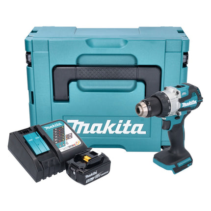 Makita DHP 489 RT1J cordless impact drill 18 V 73 Nm brushless + 1x rechargeable battery 5.0 Ah + charger + Makpac