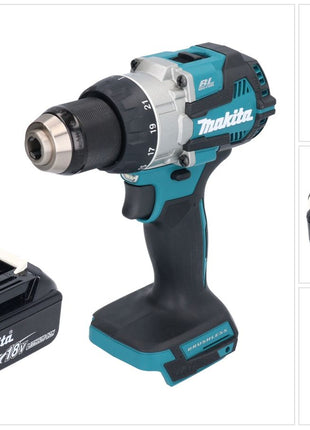 Makita DDF 489 G1 cordless drill driver 18 V 73 Nm brushless + 1x rechargeable battery 6.0 Ah - without charger