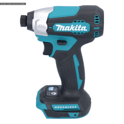 Makita DTD 157 M1J akumulatorowy klucz udarowy 18 V 140 Nm 1/4" bezszczotkowy + 1x akumulator 4,0 Ah + Makpac - bez ładowarki
