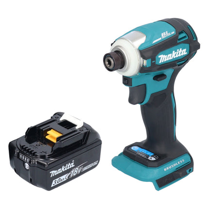 Makita DTD 172 F1 akumulatorowy klucz udarowy 18 V 180 Nm 1/4" bezszczotkowy + 1x akumulator 3,0 Ah - bez ładowarki