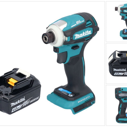 Makita DTD 172 M1 Llave de impacto inalámbrica 18 V 180 Nm 1/4" sin escobillas + 1x batería 4,0 Ah - sin cargador