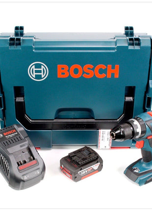 Bosch GSB 18 V-EC Akku Schlagbohrschrauber 2016 neue Version Metallbohrfutter + 6 Ah Akku + Lader in L-Boxx - Toolbrothers