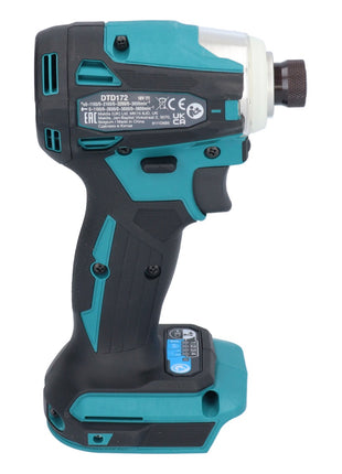 Makita DTD 172 RG Clé à choc sans fil 18 V 180 Nm 1/4'' Brushless + 2x batterie 6,0 Ah + chargeur