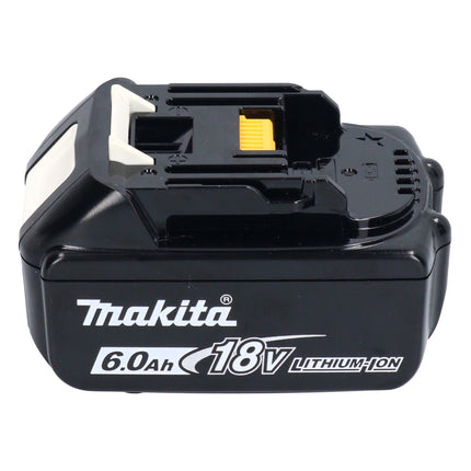 Makita DTD 172 G1J Akku Schlagschrauber 18 V 180 Nm 1/4" Brushless + 1x Akku 6,0 Ah + Makpac - ohne Ladegerät