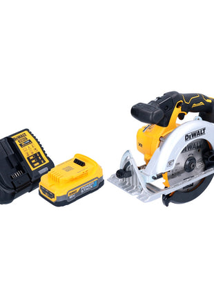 DeWalt DCS 565 E1 cordless circular saw 18 V 165 mm brushless + 1x Powerstack battery 1.7 Ah + charger