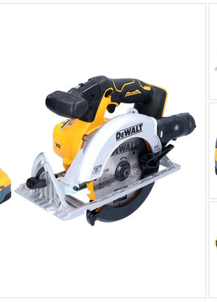 DeWalt DCS 565 N cordless circular saw 18 V 165 mm brushless + 1x Powerstack battery 5.0 Ah - without charger