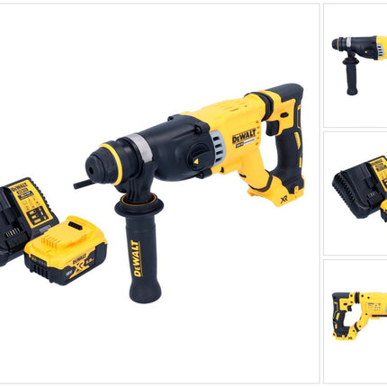 DeWalt DCH 263 P1 Marteau perforateur burineur sans fil 18 V 3 J SDS Plus Brushless + 1x Batterie 5,0 Ah + Ladegert