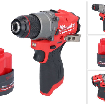 Milwaukee M12 FPD2-251 akumulatorowa wiertarka udarowa 12 V 45 Nm bezszczotkowa + 1x akumulator 2,5 Ah - bez ładowarki