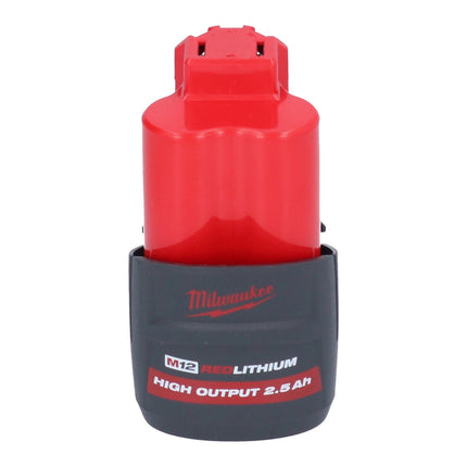 Milwaukee M12 FPD2-251 akumulatorowa wiertarka udarowa 12 V 45 Nm bezszczotkowa + 1x akumulator 2,5 Ah - bez ładowarki