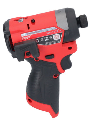Clé à chocs sans fil Milwaukee M12 FID2-401 12 V 170 Nm 1/4" brushless + 1x batterie 4,0 Ah - sans chargeur