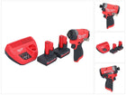 Clé à chocs sans fil Milwaukee M12 FID2-502 12 V 170 Nm 1/4