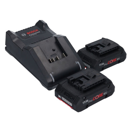 Bosch GWS 18V-10 Professional cordless angle grinder 18 V 115 mm brushless + 2x ProCORE battery 4.0 Ah + charger