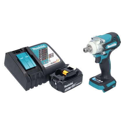 Makita DTW 301 RM1 akumulatorowy klucz udarowy 18 V 330 Nm 1/2" bezszczotkowy + 1x akumulator 4,0 Ah + ładowarka