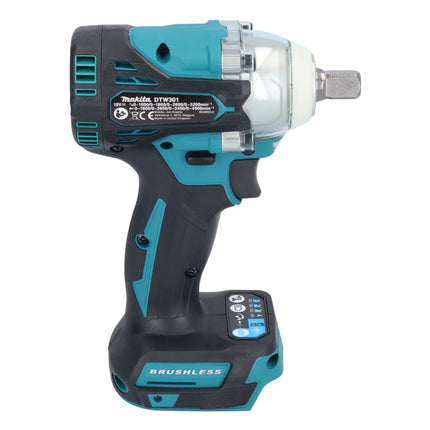 Makita DTW 301 RM akumulatorowy klucz udarowy 18 V 330 Nm 1/2" bezszczotkowy + 2x akumulator 4,0 Ah + ładowarka