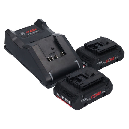 Bosch GSR 18V-90 C Trapano avvitatore professionale a batteria 18 V 64 Nm senza spazzole ( 06019K6004 ) + 2x batteria ricaricabile ProCORE 4,0 Ah + caricabatterie + L-Boxx