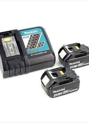 Makita DTD 146 RMJ 18 V Li-ion Akku Schlagschrauber im Makpac mit 2x BL 1840 B 4,0 Ah Akku und DC 18 RC Ladegerät - Toolbrothers