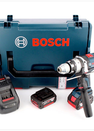 Bosch GSB 18 VE-2-Li Akku Schlagbohrschrauber 18V 85Nm in L-Boxx + 2x 5,0 Ah Akku + Ladegerät - Toolbrothers