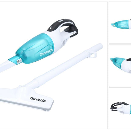 Makita DCL 181 FZWX Cordless hoover 18 V 53 mbar 0.65 l solo - without battery, without charger