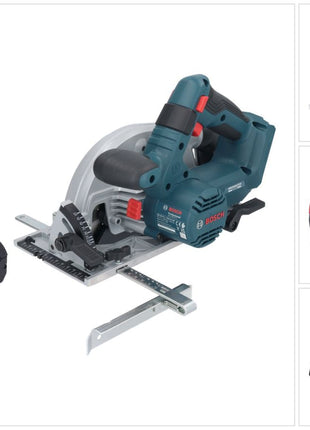 Bosch GKS 18V-57-2 Professional Scie circulaire portative sans fil 18 V 165 mm Brushless + 1x batterie 4,0 Ah - sans chargeur