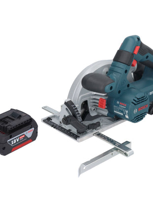 Bosch GKS 18V-57-2 Professional Scie circulaire portative sans fil 18 V 165 mm Brushless + 1x batterie 4,0 Ah - sans chargeur