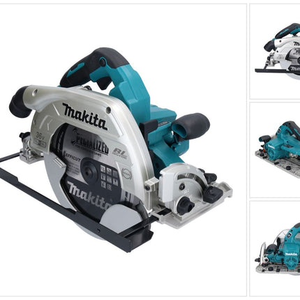 Sierra circular inalámbrica Makita DHS 900 ZU 36 V (2x 18 V) 235 mm sin escobillas + adaptador Bluetooth - sin batería, sin cargador