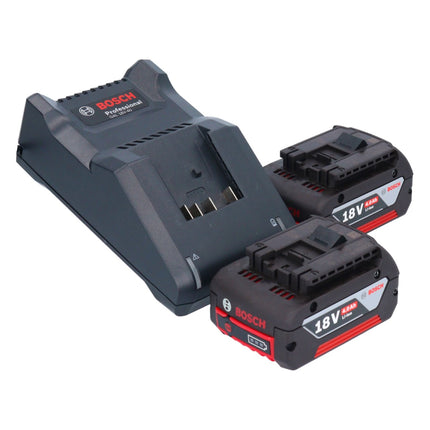 Bosch GKS 18V-57-2 Sega circolare professionale a batteria 18 V 165 mm brushless + 2x batteria ricaricabile 4,0 Ah + caricabatterie