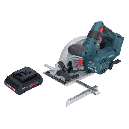 Akumulatorowa pilarka tarczowa Bosch GKS 18V-57-2 Professional 18 V 165 mm bezszczotkowa + 1x akumulator ProCORE 4,0 Ah - bez ładowarki