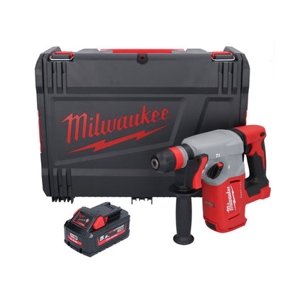 Martello combinato a batteria Milwaukee M18 BLHX-551X 18 V 2,3 J brushless + 1x batteria ricaricabile 5,5 Ah + scatola HD - senza caricabatterie